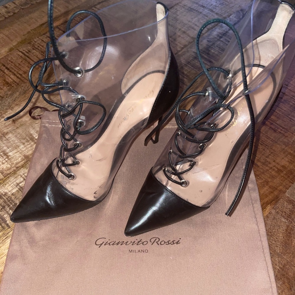 Gianvito Rossi ankle pvc booties - Picture 2 of 5